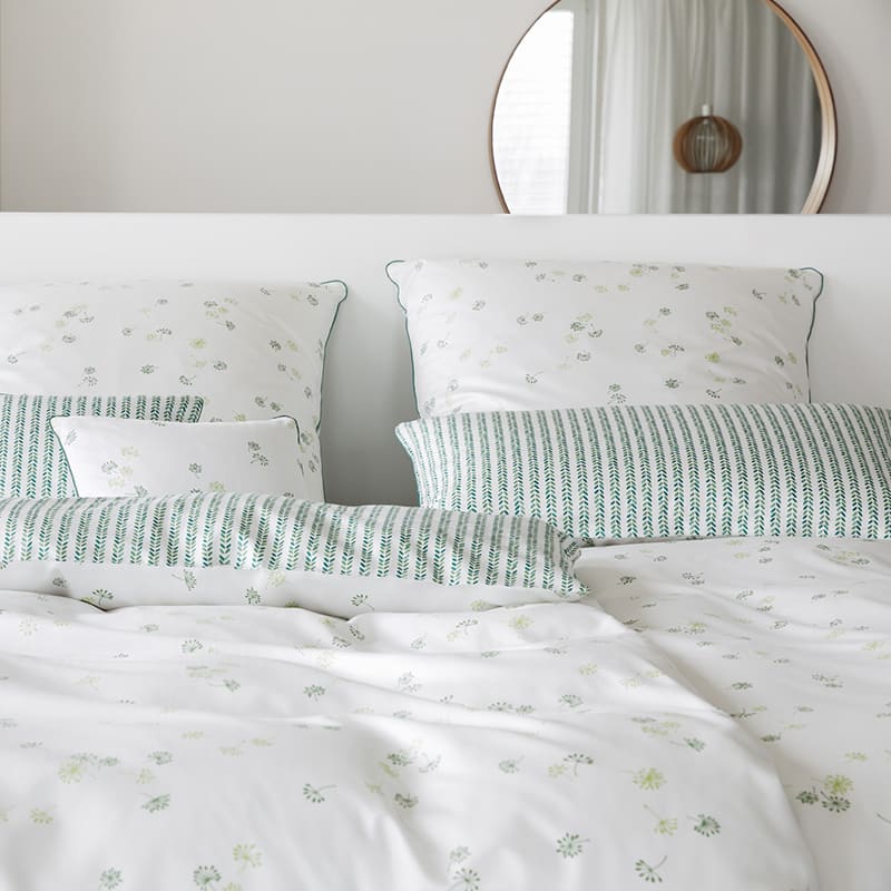 Satin-Bettwäsche 2438-Fleurs (elegante) - Betten Raymond Hildesheim