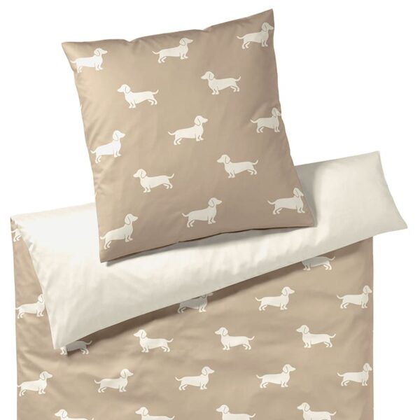Satin-Bettwäsche 24540-Dogs (elegante) - Betten Raymond Hildesheim