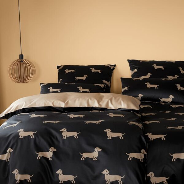 Satin-Bettwäsche 24540-Dogs (elegante) – Bild 3